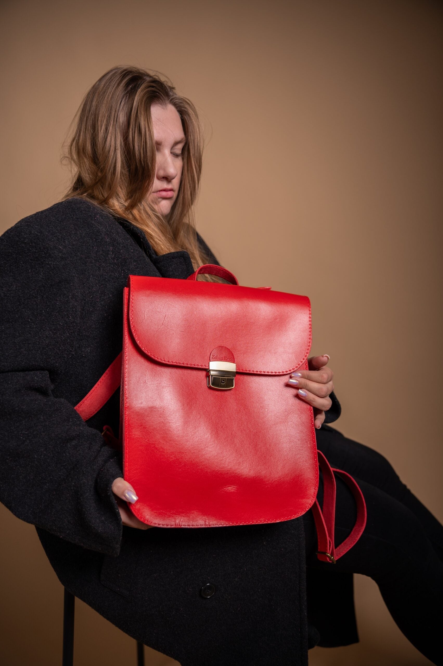 Handmade Latvian leather backpack — Nordic-Baltic craft