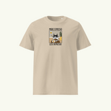 Luomupuuvilla unisex t-paita – More Espresso Less Depresso