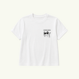 Luomupuuvilla oversized t-paita – Kitty Current Mood
