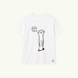 Luomupuuvilla oversized t-paita – Sarcastic Meerkat
