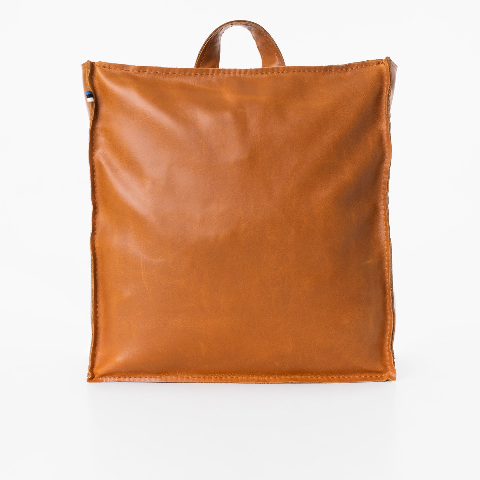 Folk 2 Leather Backpack - Caramel