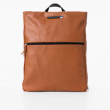 Barbara Leather Backpack - Peanut