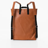 Barbara Leather Backpack - Peanut