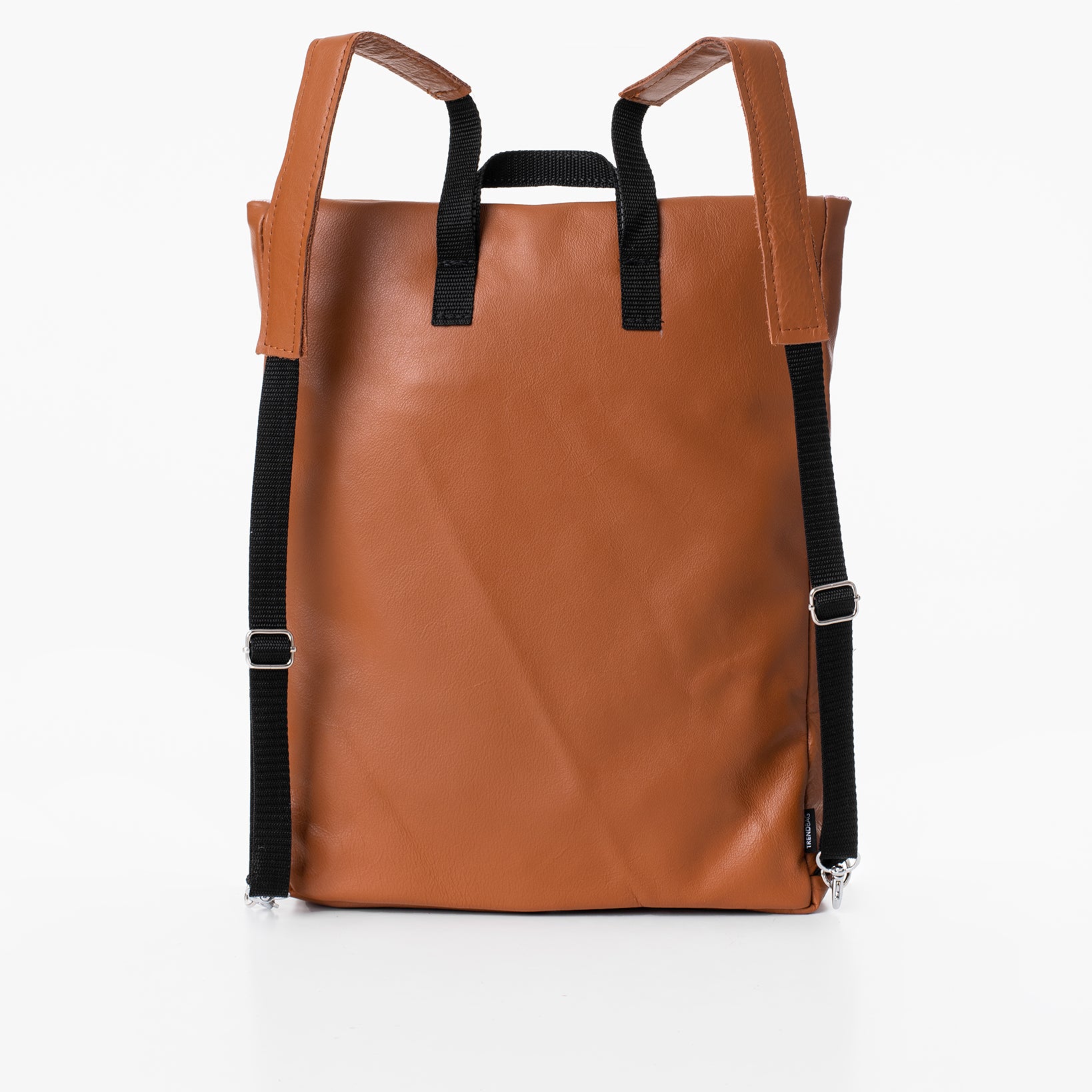 Barbara Leather Backpack - Peanut