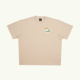 Unisex t-paita Muumi Novels Jungle – beige