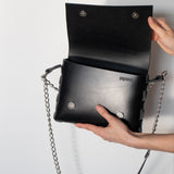 Leather Handbag Agatha No 3 Chain Strap Design - Snøluv