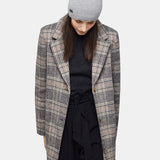 Natural Baby Alpaca Wool Fisherman's Rib Beanie