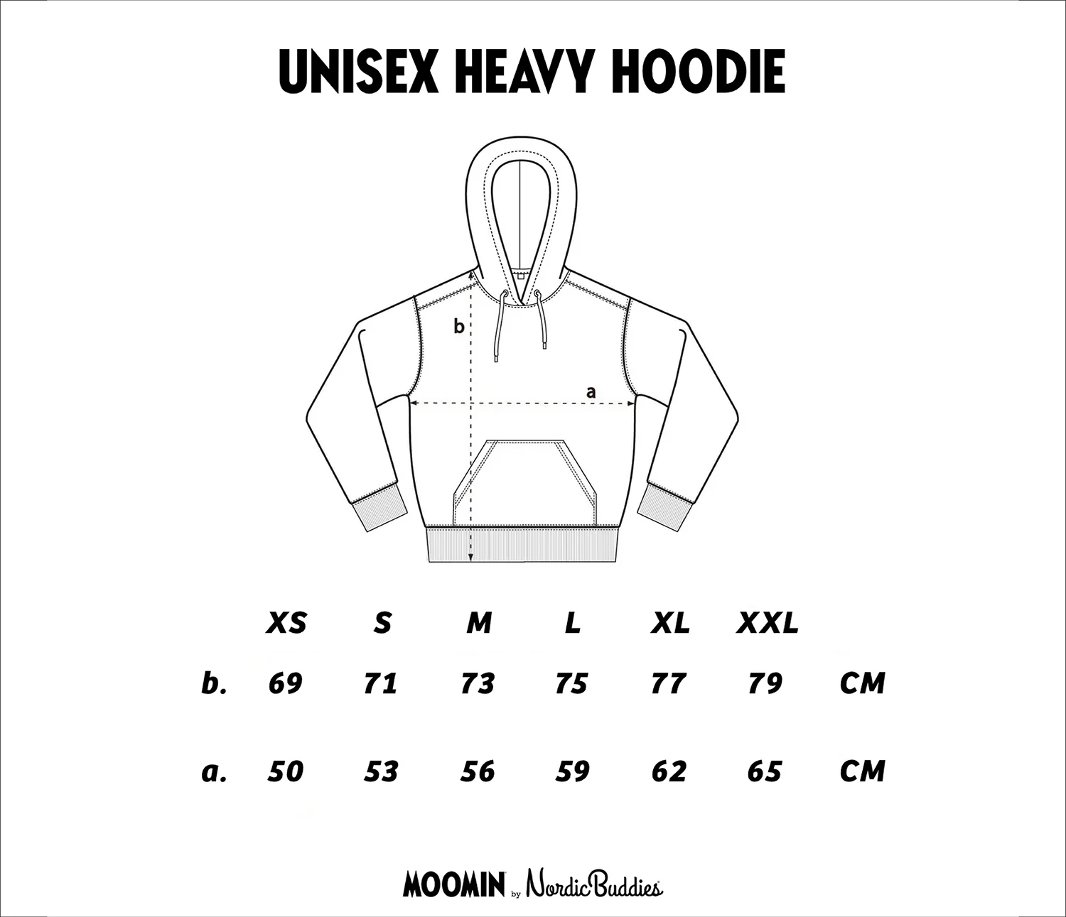 Moomin Unisex Hoodie Moominhouse Green, Premium Cotton - Snøluv