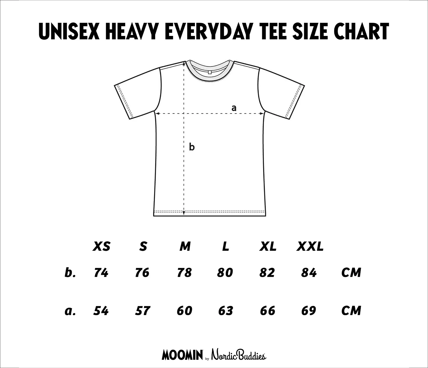 Moomintroll's Flower T-Shirt Unisex - White - Snøluv