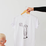 Organic Cotton Oversized T-Shirt – Sarcastic Meerkat - Snøluv