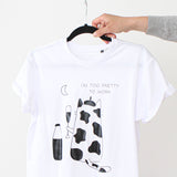 Organic Cotton Oversized T-Shirt Too Pretty - Snøluv