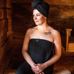 Hair Wrap for Women - Cotton Waffle