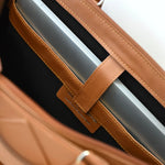 FACET handbag - Caramel Brown