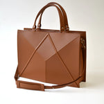 FACET handbag - Caramel Brown
