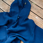 Short-Sleeve Surf Poncho - Cotton Waffle