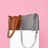 Folk 1 shoulder bag - Light Grey