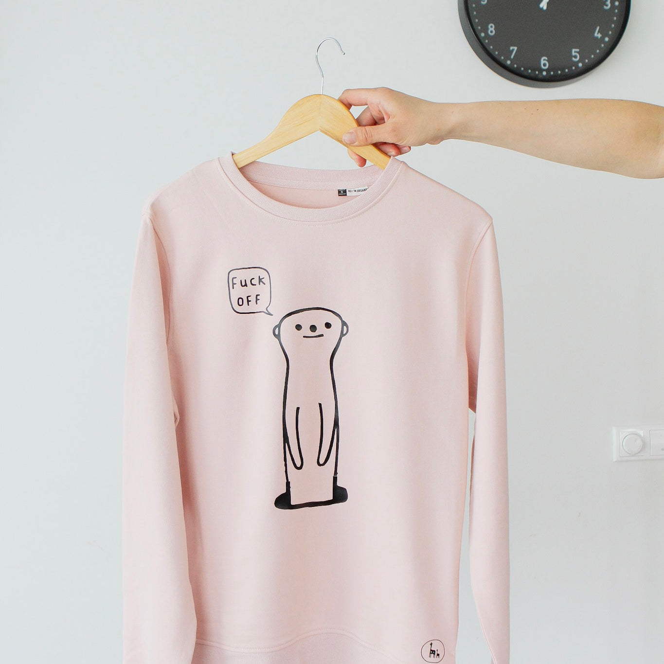 Oversized Sweatshirt Sarcastic Meerkat Unisex - Snøluv