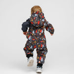 Softshell Onesie for Kids - FOREST