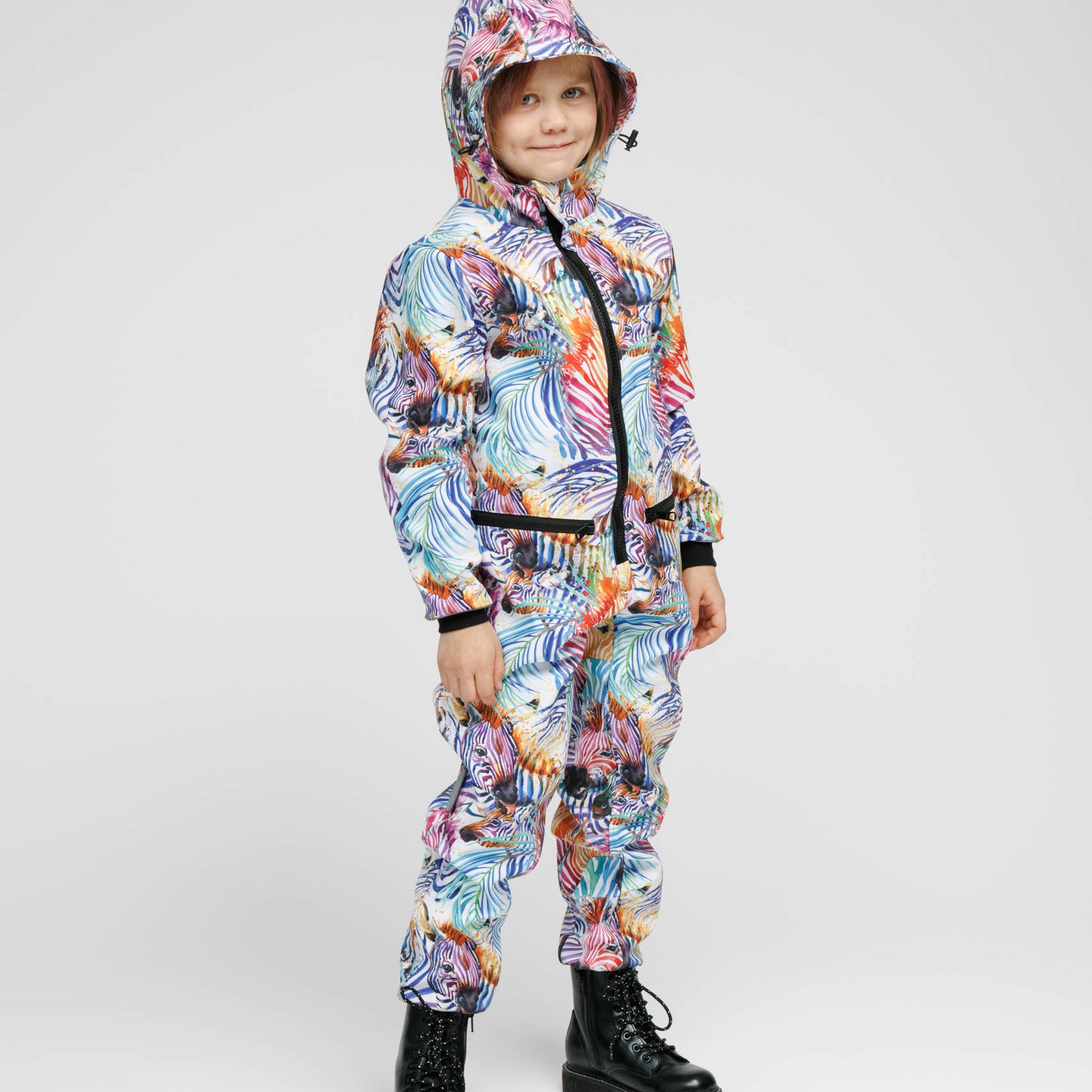 Softshell Onesie for Kids - RAINBOW
