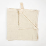 Big Linen Towel - Textured White