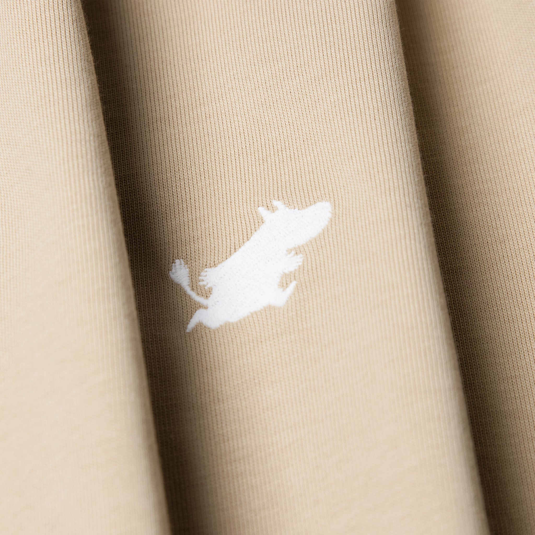 Moomin T-Shirt Unisex Premium Cotton - Beige - Snøluv