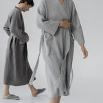 Honeycomb Waffle Bathrobe - Snøluv