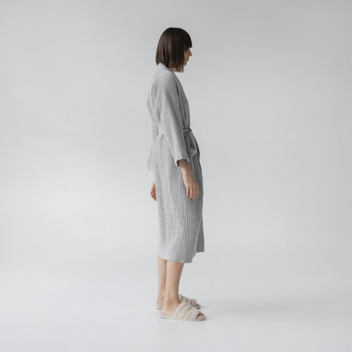 Honeycomb Waffle Bathrobe - Snøluv
