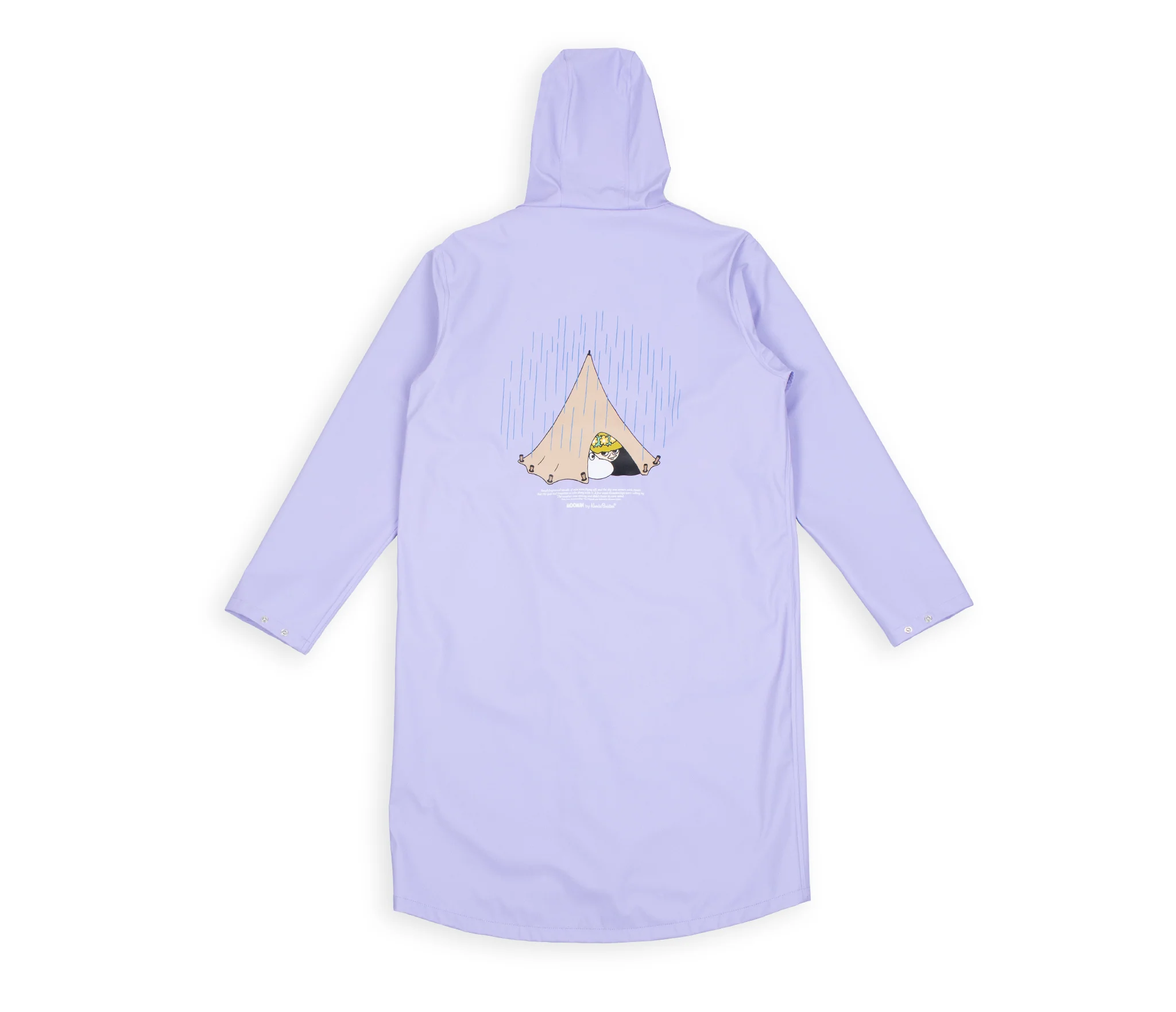 Moomin Rain Jacket Unisex Waterproof- Lilac - Snøluv