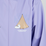 Moomin Rain Jacket Unisex Waterproof- Lilac - Snøluv
