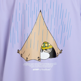 Moomin Rain Jacket Unisex Waterproof- Lilac - Snøluv