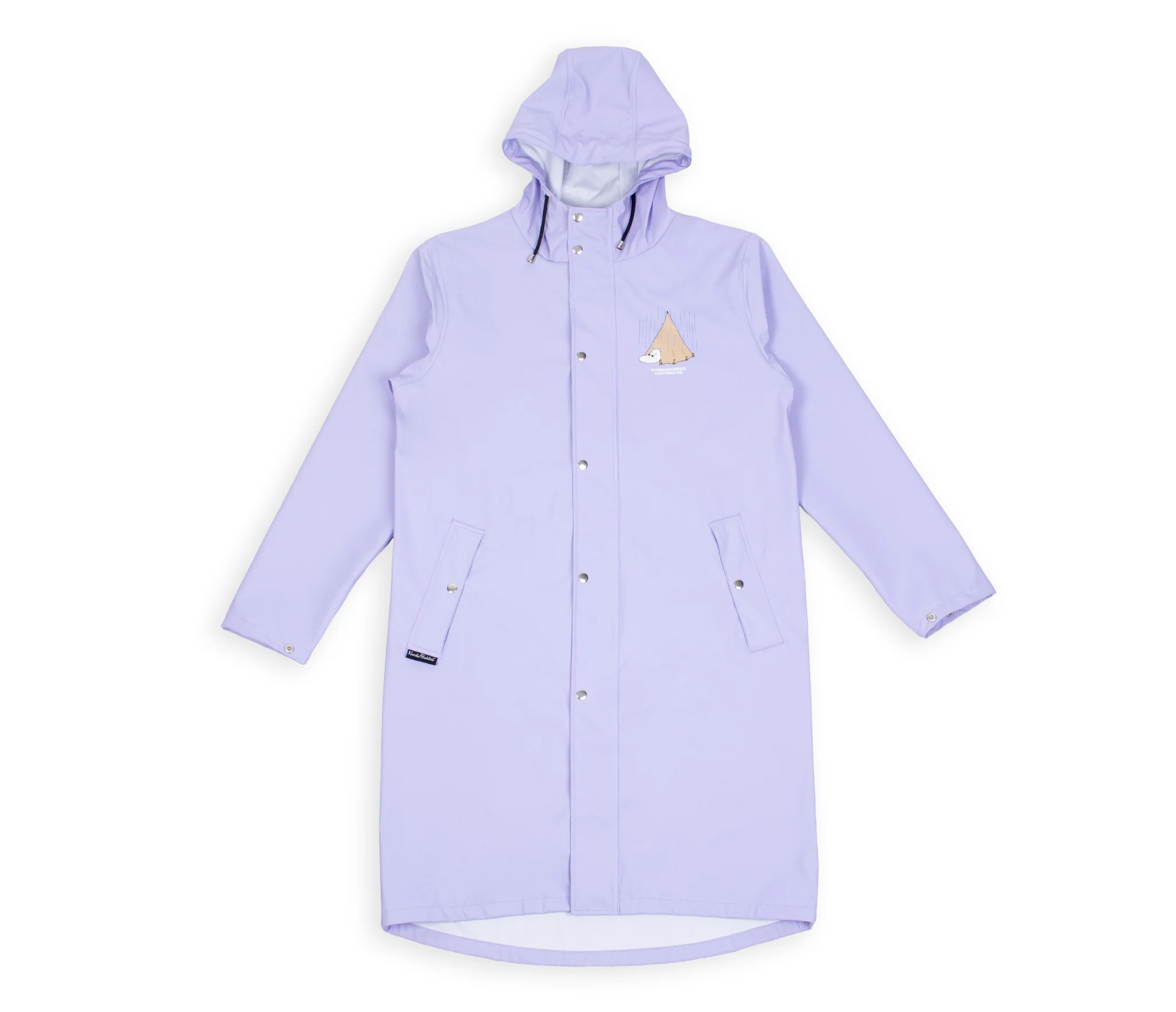 Moomin Rain Jacket Unisex Waterproof- Lilac - Snøluv