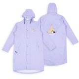 Moomin Rain Jacket Unisex Waterproof- Lilac - Snøluv