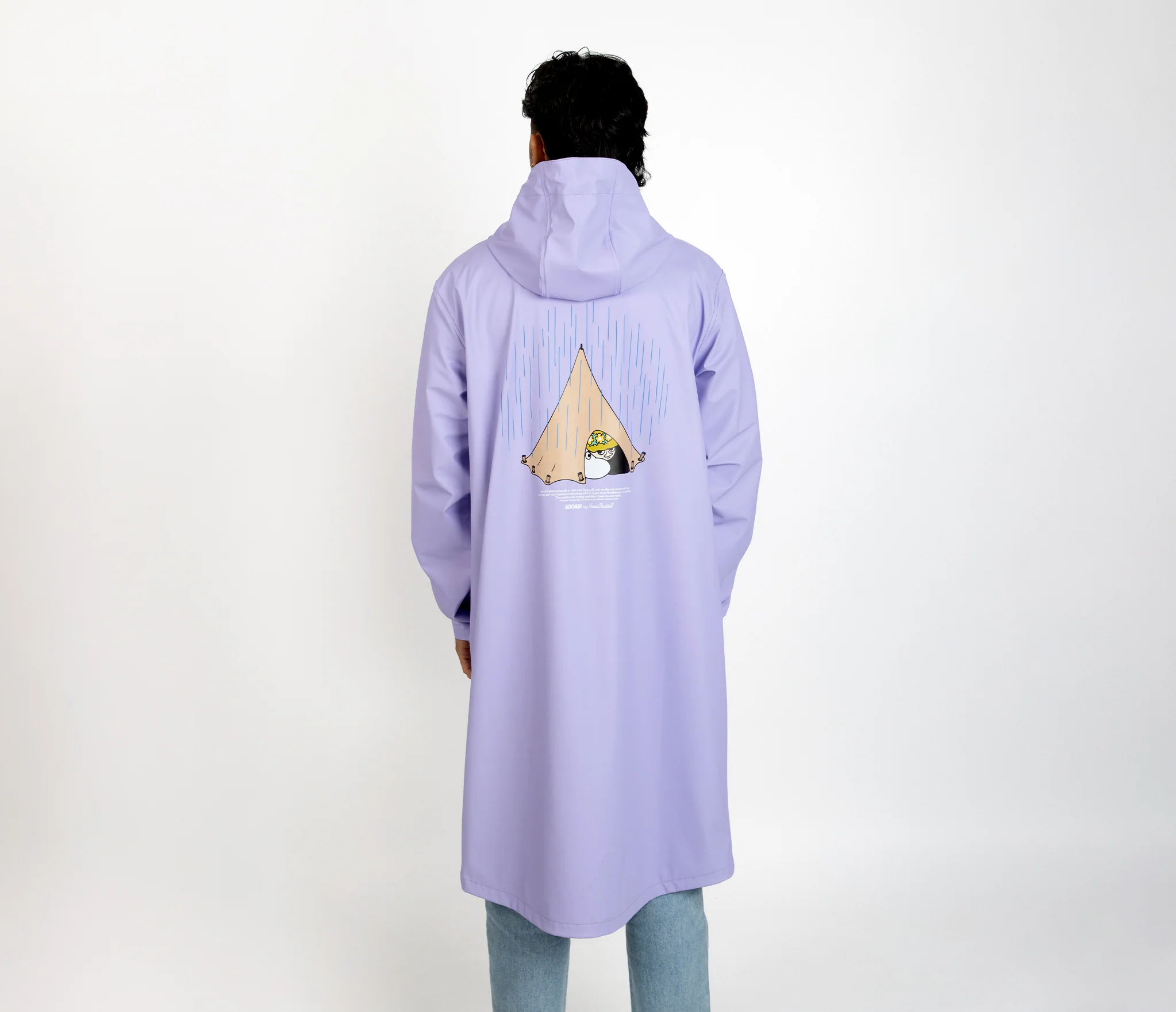 Moomin Rain Jacket Unisex Waterproof- Lilac - Snøluv