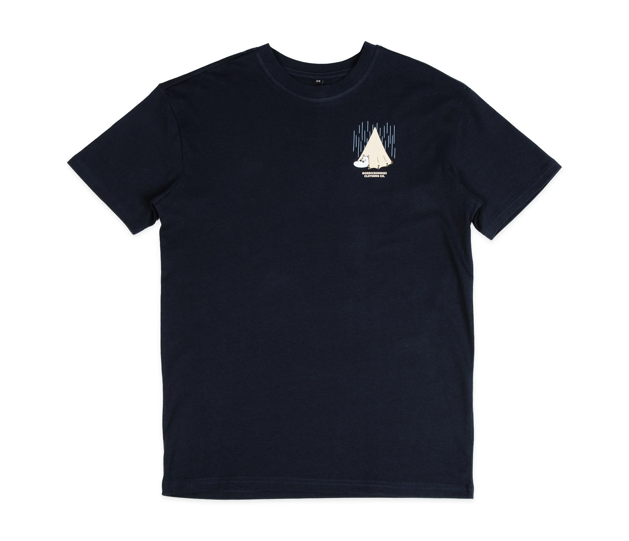 Moomin Adventure T-Shirt Unisex - Navy - Snøluv