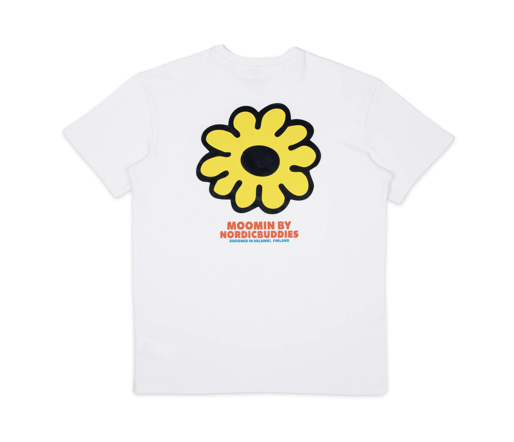 Moomintroll's Flower T-Shirt Unisex - White - Snøluv