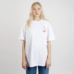 Moomintroll's Flower T-Shirt Unisex - White - Snøluv
