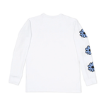 Moomin Long Sleeve Shirt, Moomintroll's Flower White, Nordicbuddies