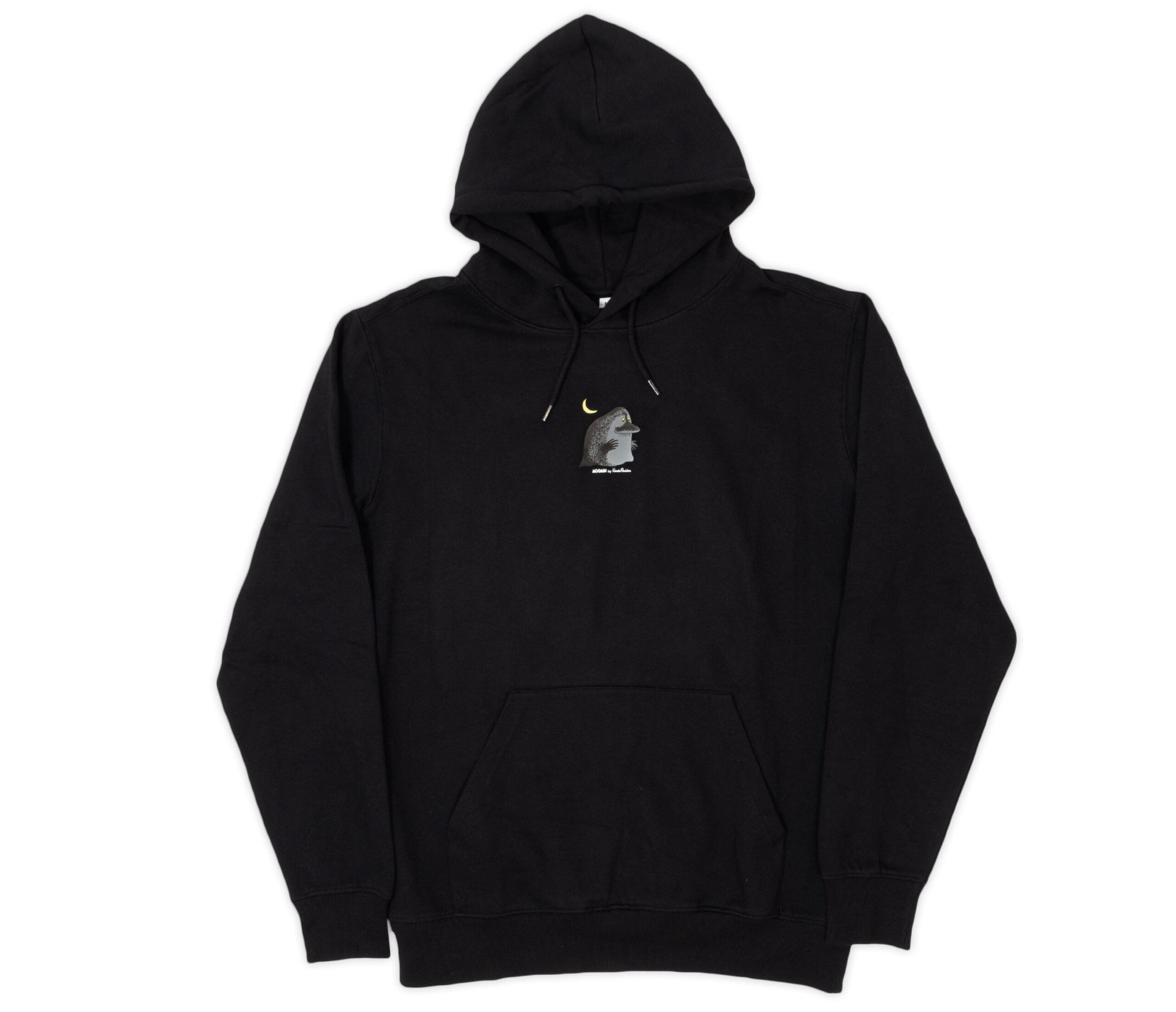 Premium Hoodie Organic Unisex Groke - Black - Snøluv