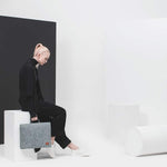 Briefcase Hjo - Grey