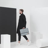 Briefcase Sören - Grey