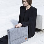 Briefcase Sören - Grey