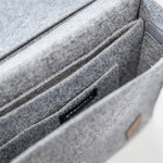 Briefcase Sören - Grey