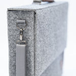 Briefcase Sören - Grey