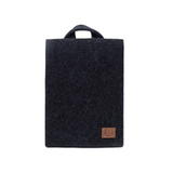 Recycled Felt Mini Backpack, Handmade LUND Compact Bag