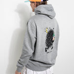Premium Unisex Heavy Cotton Hoodie Stinky - Grey