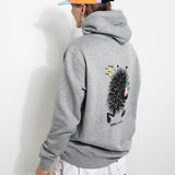 Premium Unisex Heavy Cotton Hoodie Stinky - Grey