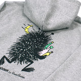 Premium Unisex Heavy Cotton Hoodie Stinky - Grey