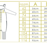 Eared Jumpsuit for Babies and Kids - Mustard