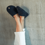 TOKU Budapest Slippers - Dark grey