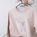 Oversized Sweatshirt Soft Fit Comfortable Unisex - Snøluv